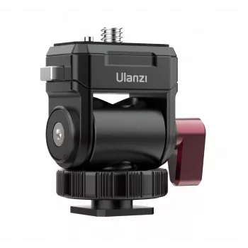 ULANZI Quick CO01 3D 360° držalo za monitor z vijakom 1/4 palca, črno