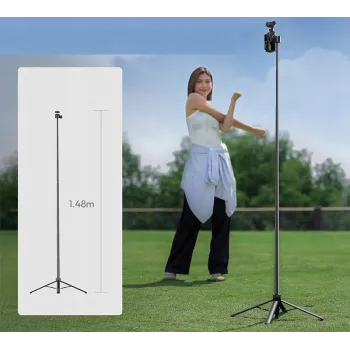 ULANZI selfie palica stativ 148 cm navoj 1/4 inch za pametni telefon kamero TT24