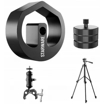 STARWARE adapter za stojalo z navojem 1/4 inch in 3/8 inch za Starlink Mini / M62