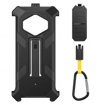 Ulefone RugKing 3 Pro robustni zaščitni ovitek s torbico – črn