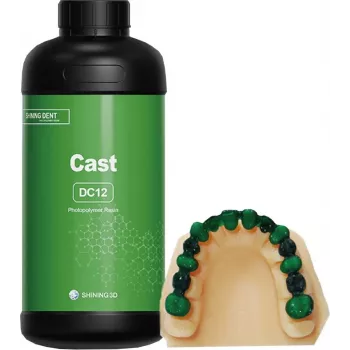SHINING 3D DC12 dentalna smola za ulivanje 1kg