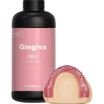 SHINING GM12 Dental Gingiva Mask 1kg 3D smola