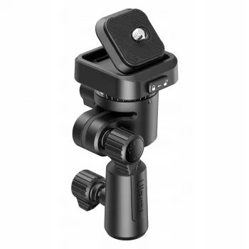 ULANZI F38 hitro snemljiv adapter za pritrditev s 16 mm zatičem in 12 mm sprejemom za zatič, vijak 1/4 inch-20, črn