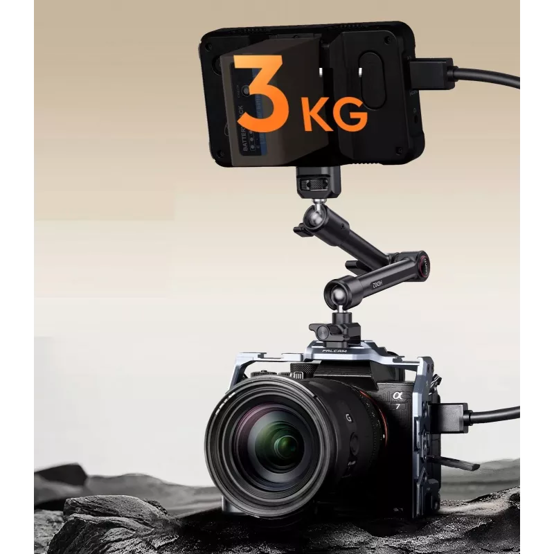 Ulanzi HD02 magic arm s spono, navoj 1/4 inch