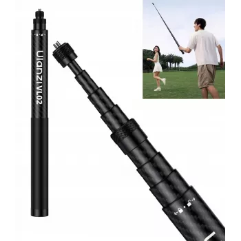 Ulanzi VL02 karbonska selfie palica / monopod 2,7m z držalom za telefon in adapterjem GoPro