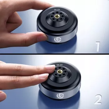 ULANZI SK-23 električno vakuumsko držalo s priseskom in vijakom 1/4 inch za telefon/kamero
