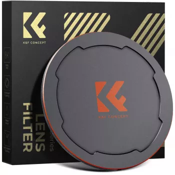 K&F Concept M-Cap magnetni pokrov objektiva 95mm črn