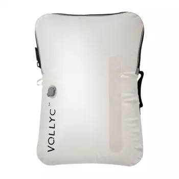 Flextail EZYPACK Compression Cube (bel) - prenosna vakuumska črpalka in komplet vrečk za shranjevanje