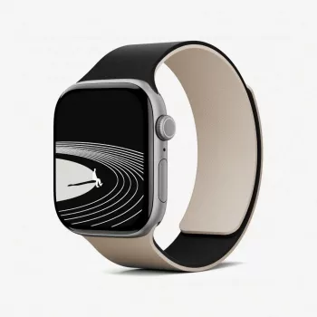 Moft Snap Duo pašček za Apple Watch 38/40/41/42 mm bel/črn