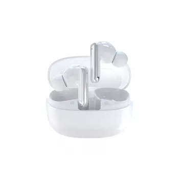 Dudao U21 TWS ANC ENC Bluetooth 5.3 brezžične slušalke – bele