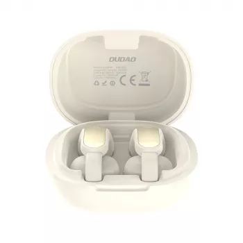 Dudao U20 Pro TWS Bluetooth brezžične ušesne slušalke – bele