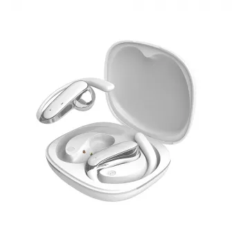 Dudao U17Z Bluetooth 5.3 odprte slušalke s kavljem za uho – bele