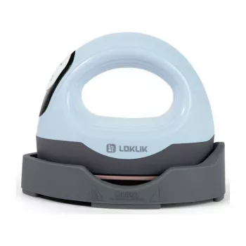 LOKLIK ImPress Mini 3 mini stiskalnica za toplotni prenos – pastelno modra