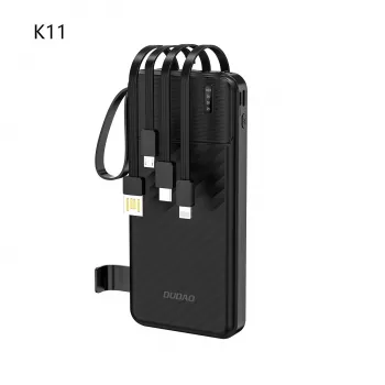 Dudao K11 Pro 20000 mAh powerbank, črn