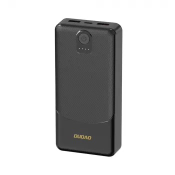 Dudao K10Pro powerbank 20000mAh 2,4A 2x USB-A, črn