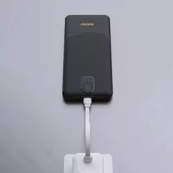 Dudao K10Pro powerbank 20000mAh 2,4A 2x USB-A, črn