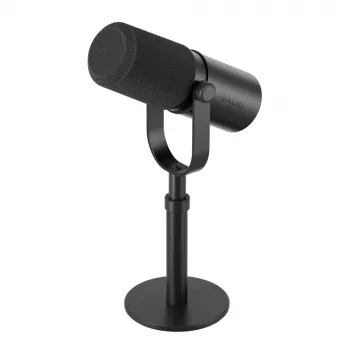 BOYA CastMic P60D studijski mikrofon, USB/XLR, kardioidni, kondenzatorski, črn