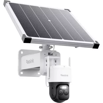 Reolink Trackmix Series G790 varnostna kamera s solarno ploščo 4MP (2560x1440), na solarno/baterijsko napajanje, IP65 vremensko odporna, dvo-senzorski sistem