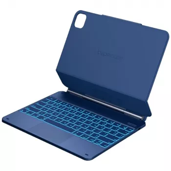 Typecase Edge ovitek s tipkovnico za iPad Air 13 M2 2024 / M3 2025 / M4 2026, Pacific Blue