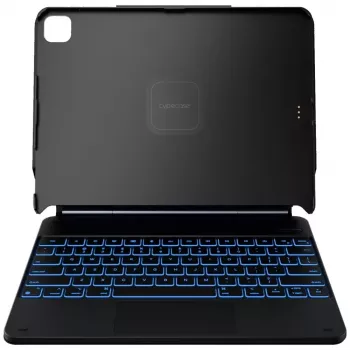 Typecase Edge + ovitek s tipkovnico za iPad Air 13 M2 2024 / M3 2025 / M4 2026, črn