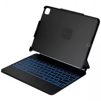 Typecase Edge + ovitek s tipkovnico za iPad Air 13 M2 2024 / M3 2025 / M4 2026, črn