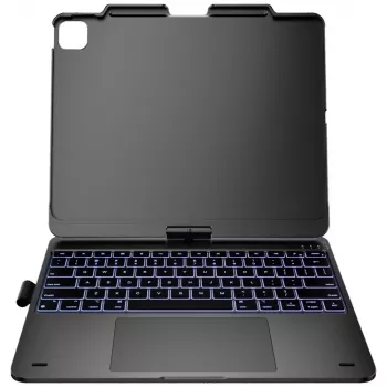 Typecase Flexbook Touch ovitek s tipkovnico za iPad Air 13 M2 2024 / M3 2025 / M4 2026, siv