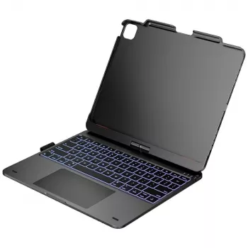 Typecase Flexbook Touch ovitek s tipkovnico za iPad Air 13 M2 2024 / M3 2025 / M4 2026, siv