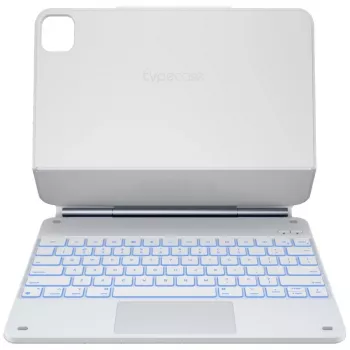 Typecase Edge tipkovnica z ohišjem za iPad Air 13 2024/2025, bela