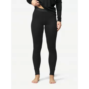 Devold Breeze Plus Merino 200 dolge spodnje hlače za ženske - črne, velikost M