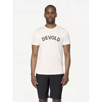 Devold Classic Legacy Tee majica iz merino volne - bela, velikost M