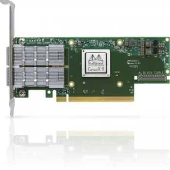 Mellanox NVIDIA ConnectX-6 VPI MCX653106A-HDAT-SP omrežna kartica - HDR IB (200 Gb/s) in 200GbE dvojna vrata QSFP56 PCIe 4.0 x16 Tall Bracket