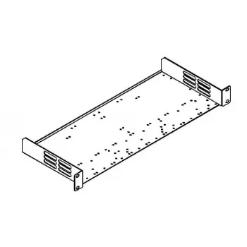 Kramer Electronics RK-1 komplet za vgradnjo v rack - 1U - 19 inch (48,3 cm) - črn