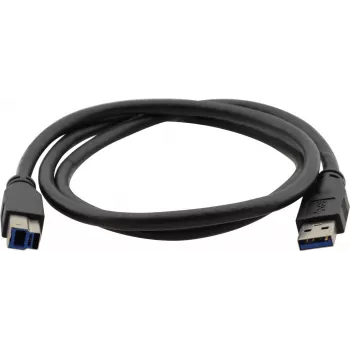 Kramer C-USB3/AB-3 USB-3.0 kabel, USB-A vtič na USB-B vtič, 0,9 m (3 ft), moder