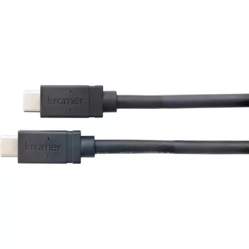 Kramer Electronics C-U32/FF-6 USB 3.2 Gen 2 kabel USB-C na USB-C 1,8 m črn