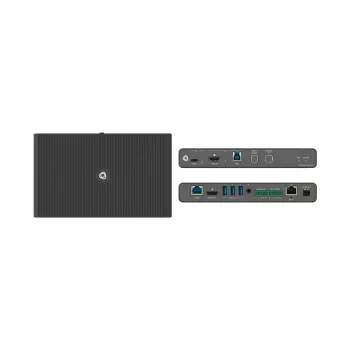 Kramer Electronics SWT3-21-HU-TR 2x1 stikalo USB-C/HDMI podaljševalnik 4K@60Hz HDBaseT 3.0