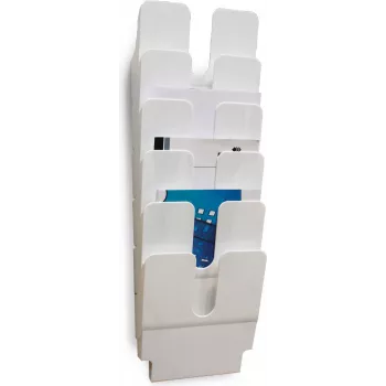 DURABLE FLEXIPLUS 6 stojalo za prospekte A4 pokončno prozorno 1700008011