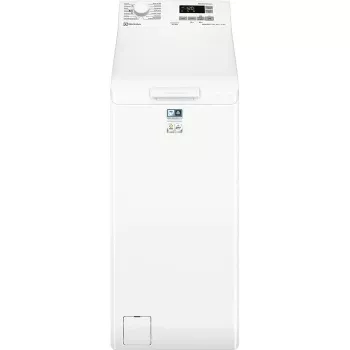 Electrolux EW6T5372P pralni stroj s polnjenjem od zgoraj, 7 kg, 1200 vrt/min, energijski razred C, bel