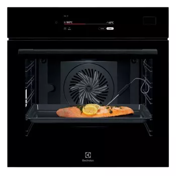 Electrolux LOB9S3SZ vgradna električna pečica s pirolitičnim samodejnim čiščenjem, 71L, A+, nerjavno jeklo črna