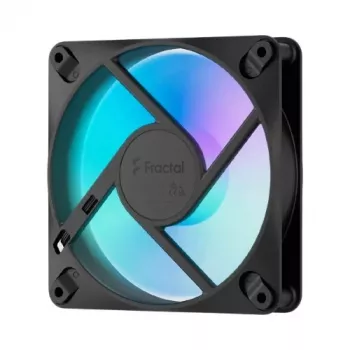 Fractal Design Dynamic 3-14 RGB črn 3-delni komplet 140mm PWM ventilatorjev