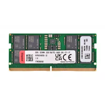 Kingston Technology KVR56S46BS8-32 32 GB DDR5 5600 MT/s SO-DIMM pomnilniški modul