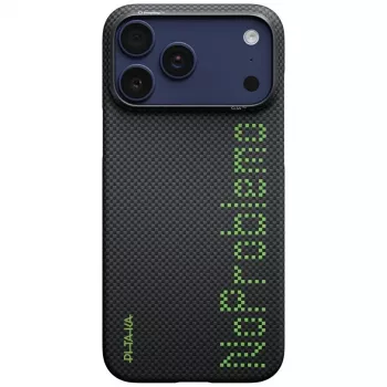 PITAKA Aries Ultra-Slim MagSafe ovitek za iPhone 17 Pro - črn