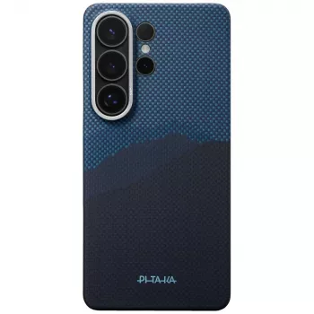 PITAKA Edge Case MagSafe za Samsung Galaxy S26 Ultra - Over the Horizon (črno-siv)