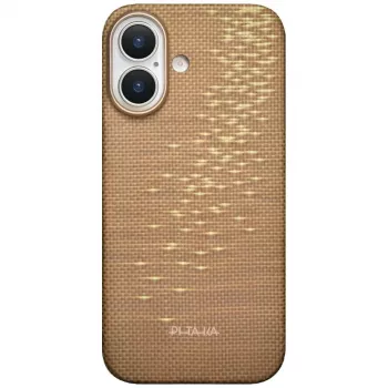 PITAKA Ultra-Slim MagSafe ovitek za iPhone 17 - Golden Glint