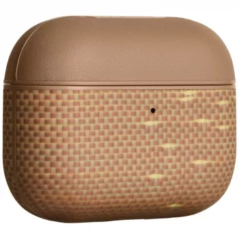 PITAKA ovitek iz aramidnih vlaken za AirPods Pro 3, Golden Glint