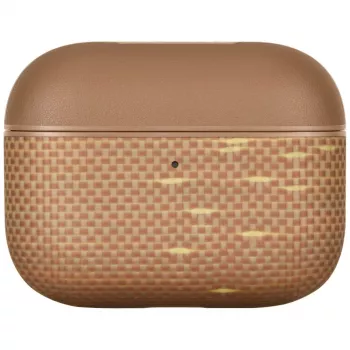 PITAKA ovitek iz aramidnih vlaken za AirPods Pro 3, Golden Glint