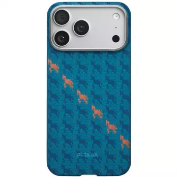 PITAKA Happiness Rides Edge ovitek MagSafe za iPhone 17 Pro Max Indigo