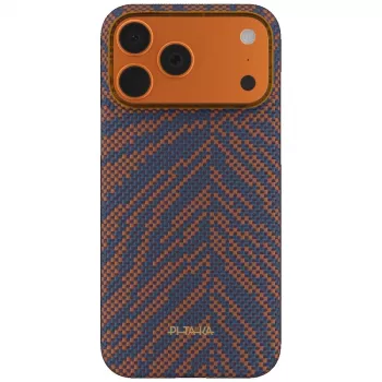 PITAKA Edge ovitek Breath of Veins za iPhone 17 Pro, Burning Orange