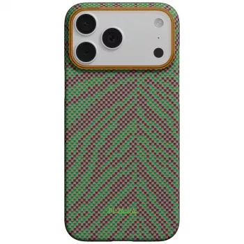 PITAKA Edge ovitek Breath of Veins za iPhone 17 Pro Max - Sprout Surge