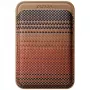 PITAKA Woven Wallet MagSafe magnetno držalo za kartice za iPhone - Sunset