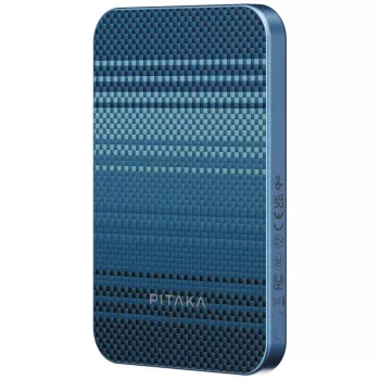 PITAKA Aramid Fiber 5000mAh Qi2 MagSafe prenosna baterija Moonrise